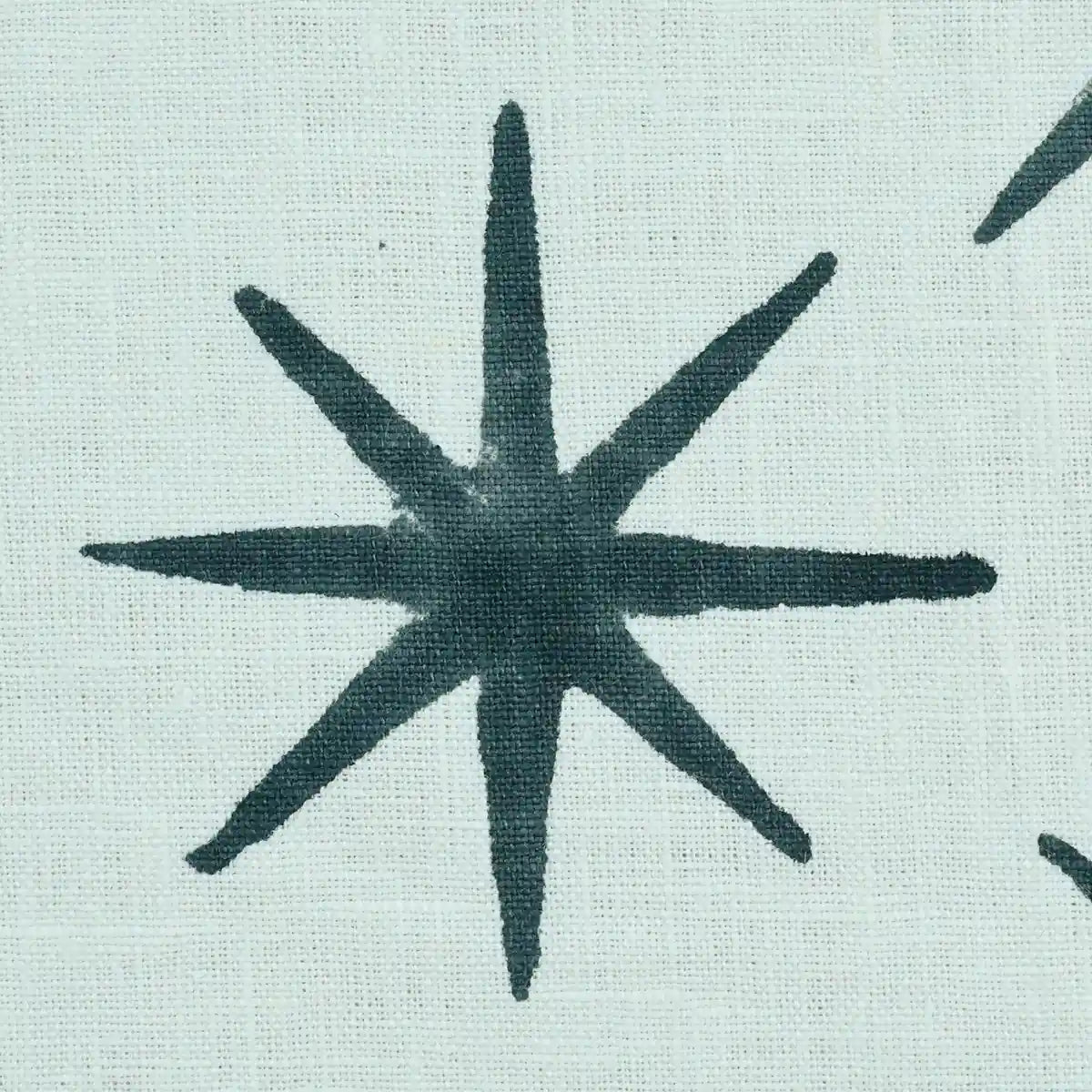 Lou Star Handloom Block Print Fabric