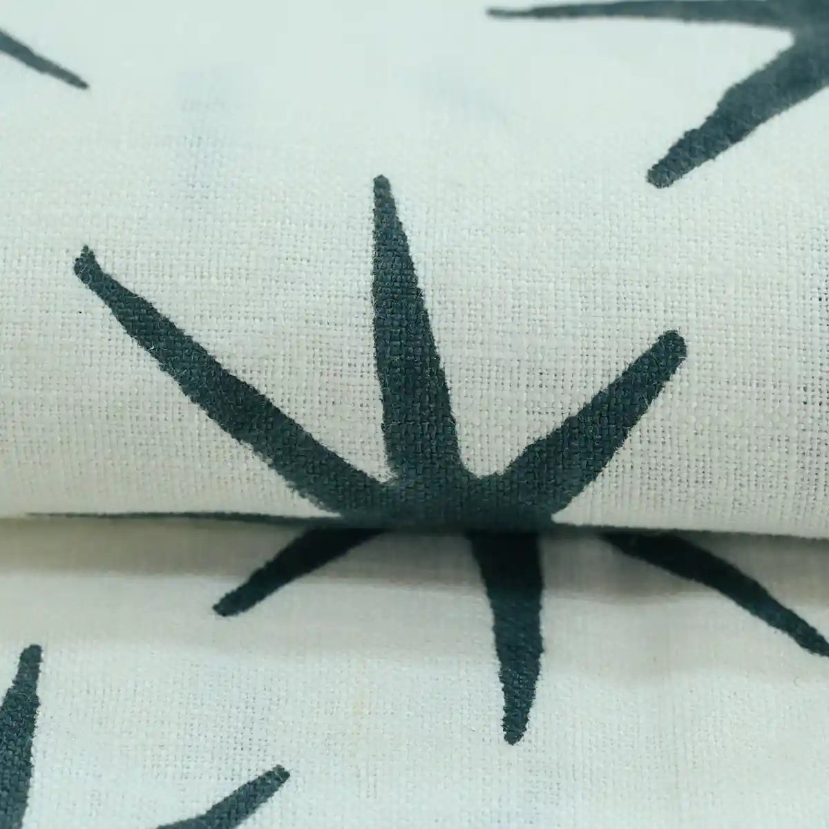 Lou Star Handloom Block Print Fabric