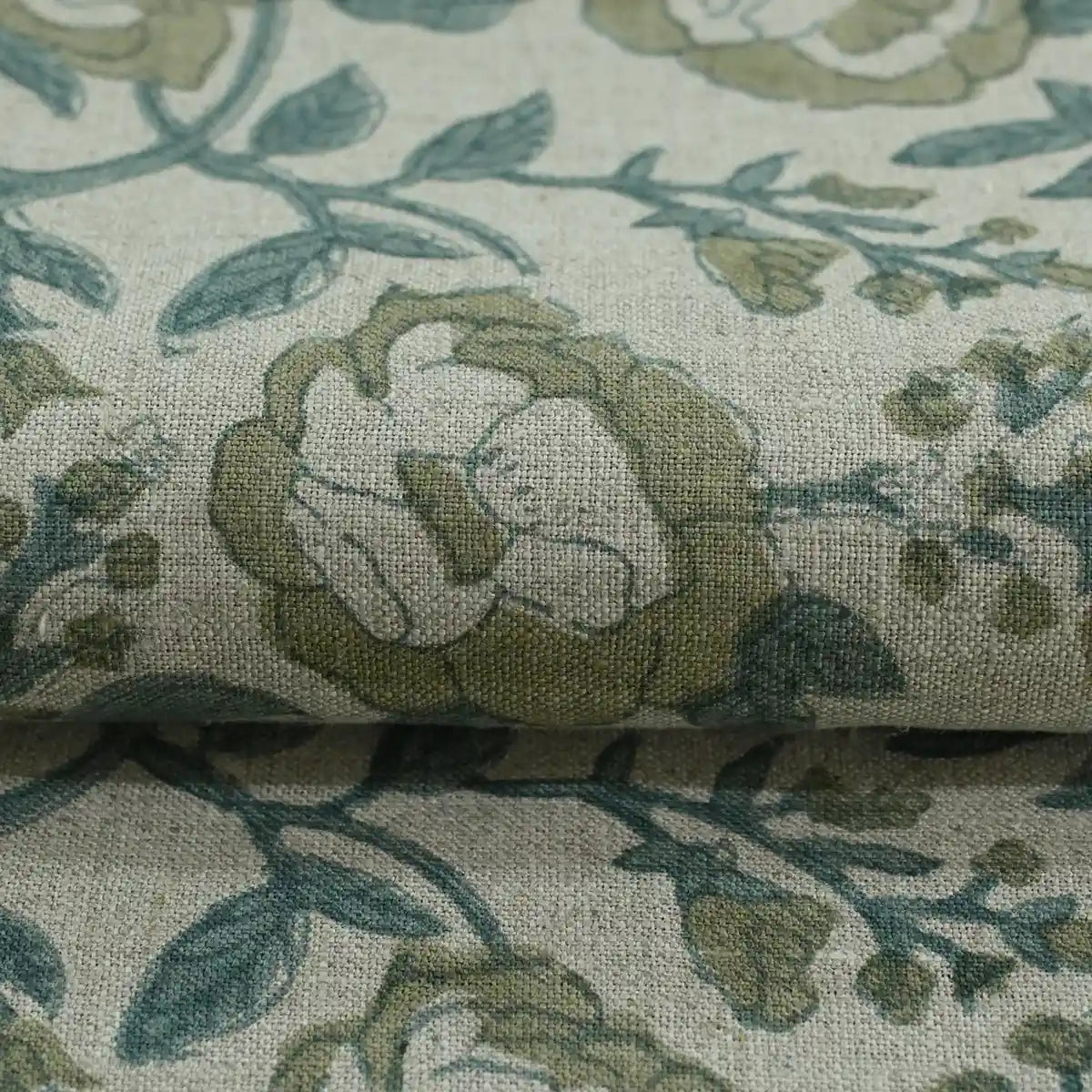 Gabriella Rustic Handloom Linen Fabric