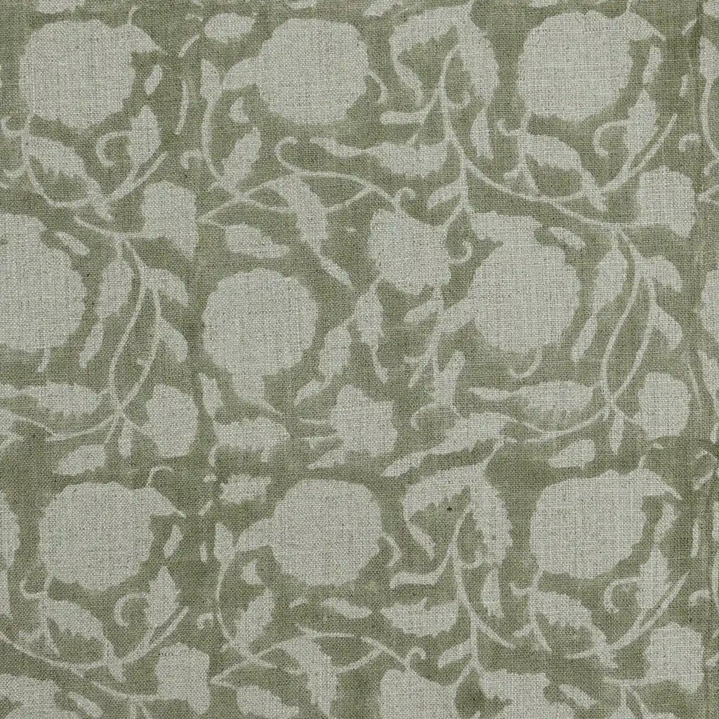 Opal Hand Block Printed Linen