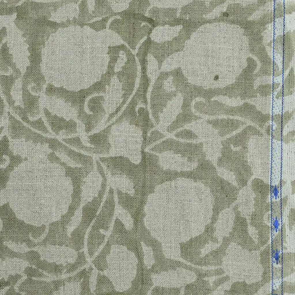 Opal Hand Block Printed Linen