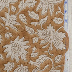 Adrian Hand Block Printed Linen Fabric
