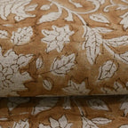 Adrian Hand Block Printed Linen Fabric