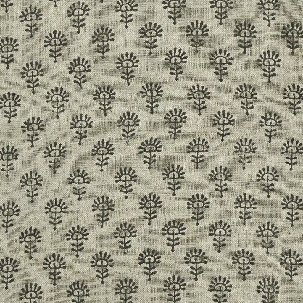 Siena Hand Block Printed Linen