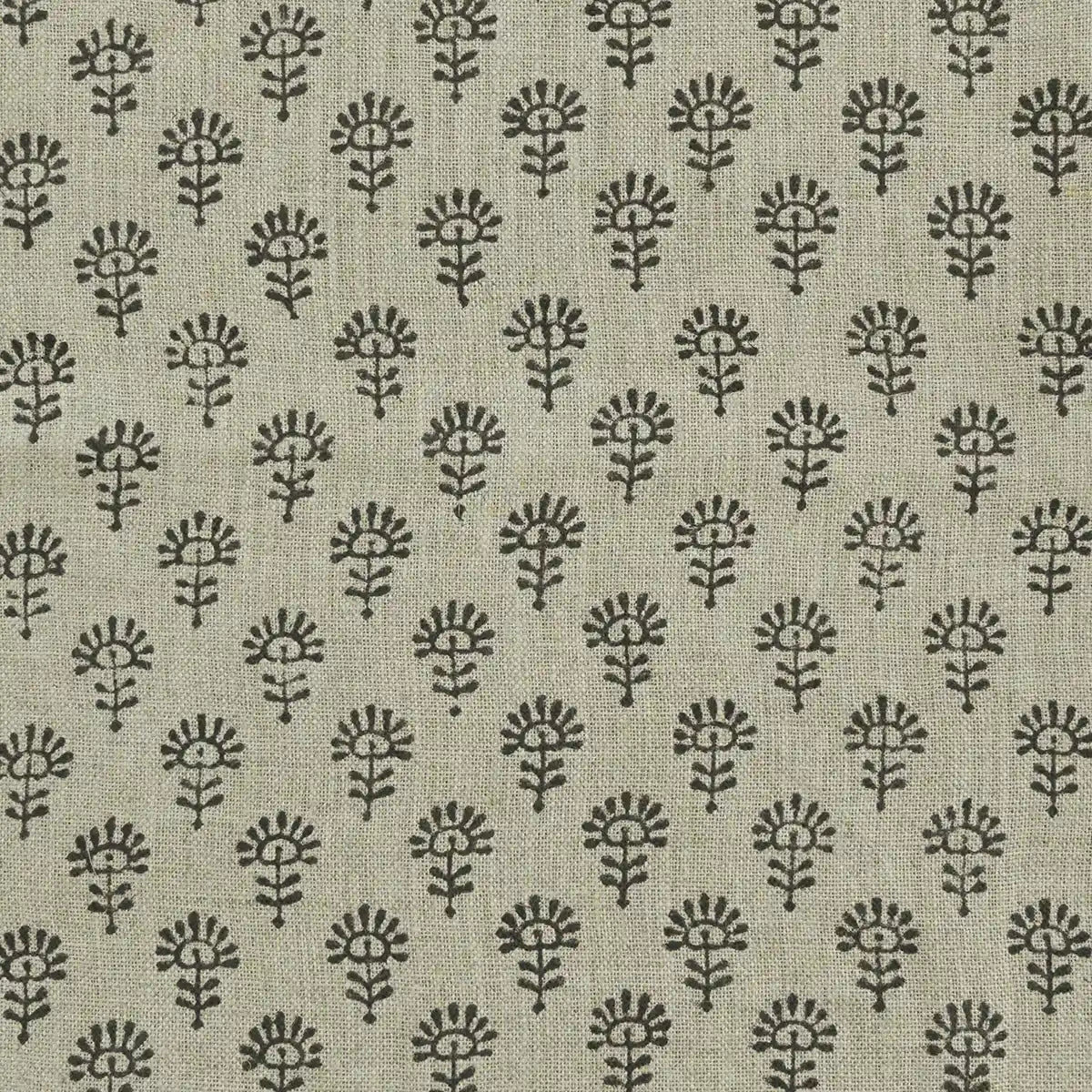Siena Hand Block Printed Linen