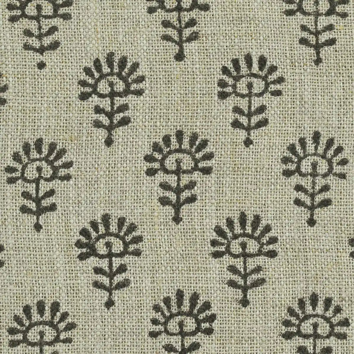 Siena Hand Block Printed Linen