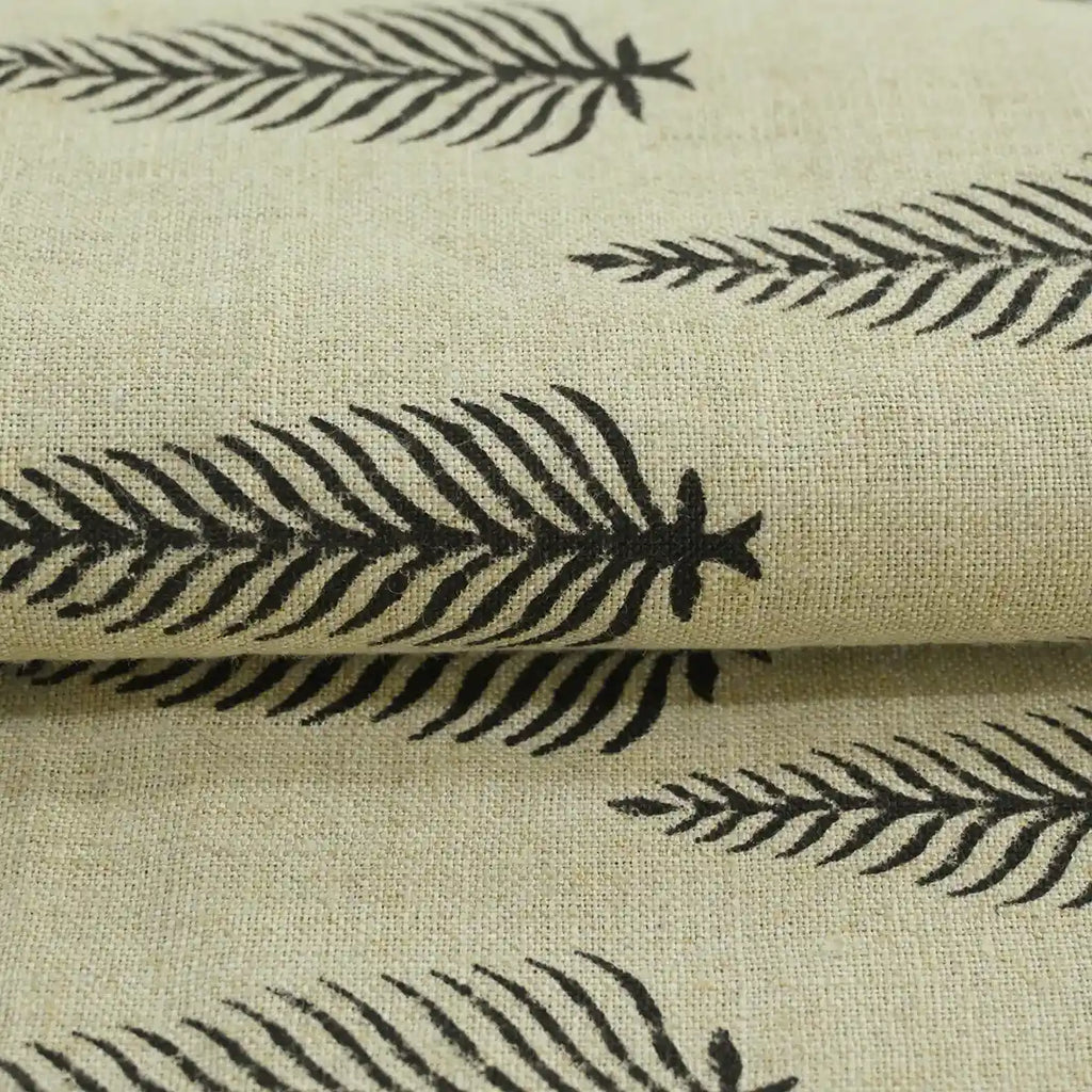 Emryn Upholstery Handloom Linen Fabric