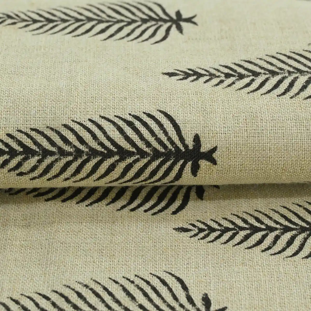 Emryn Upholstery Handloom Linen Fabric