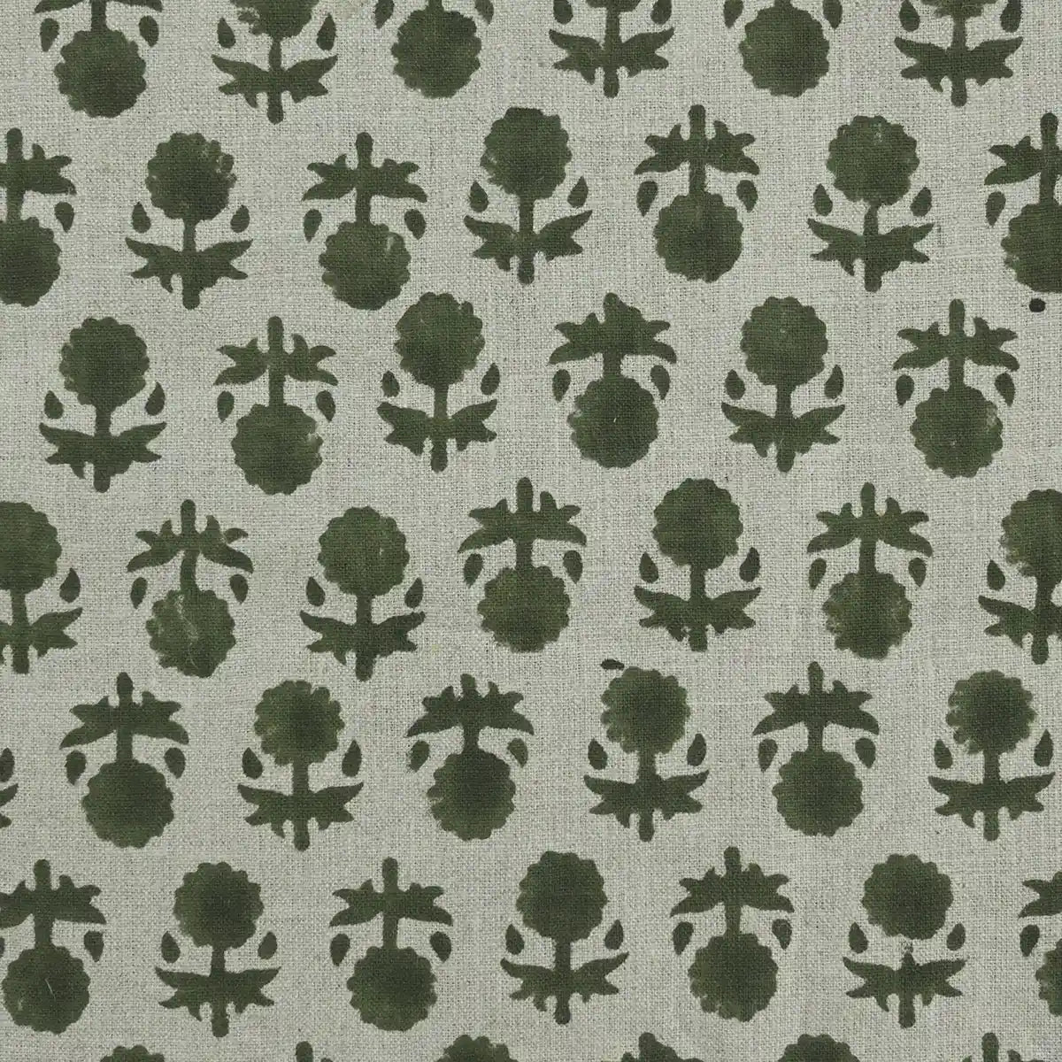 Celeste Linen Block Print