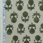 Celeste Linen Block Print