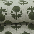 Celeste Linen Block Print