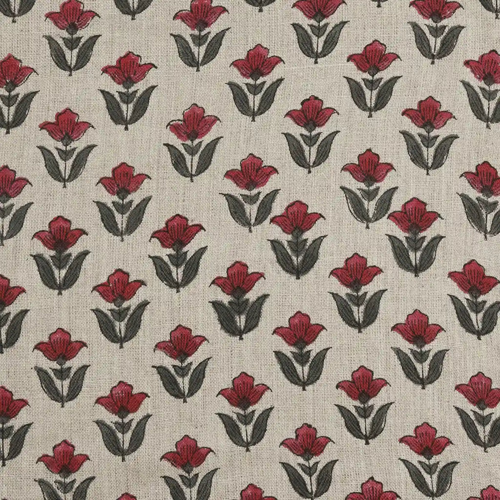 Monroe Handcrafted Linen Fabric