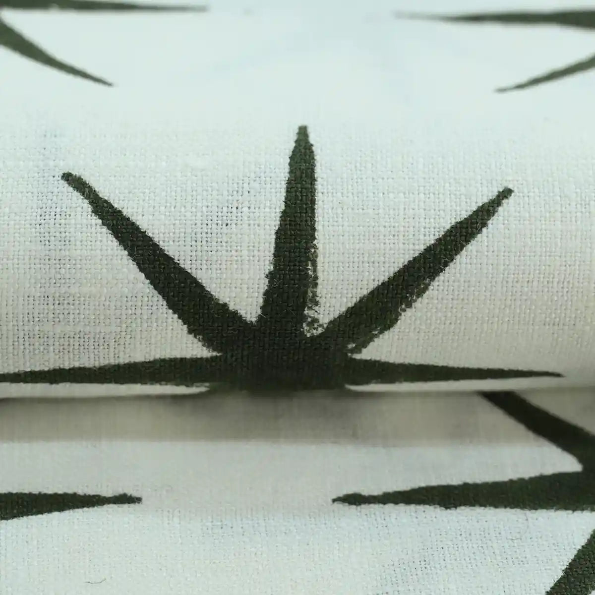 Lou Star Handloom Block Print Fabric