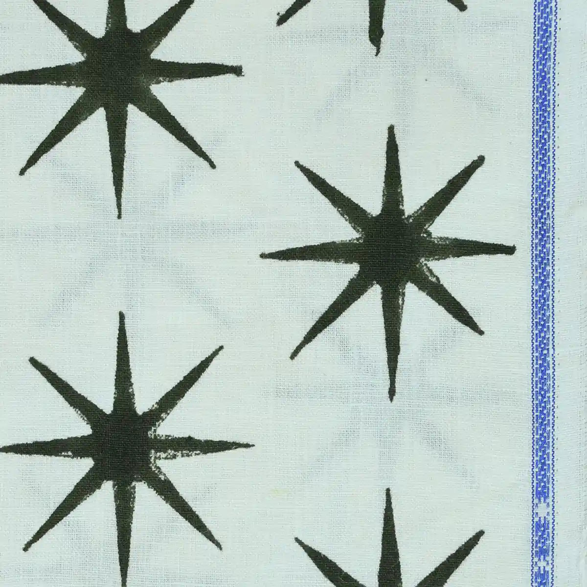 Lou Star Handloom Block Print Fabric