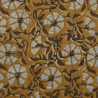 Tilda Hand Block Linen Fabric
