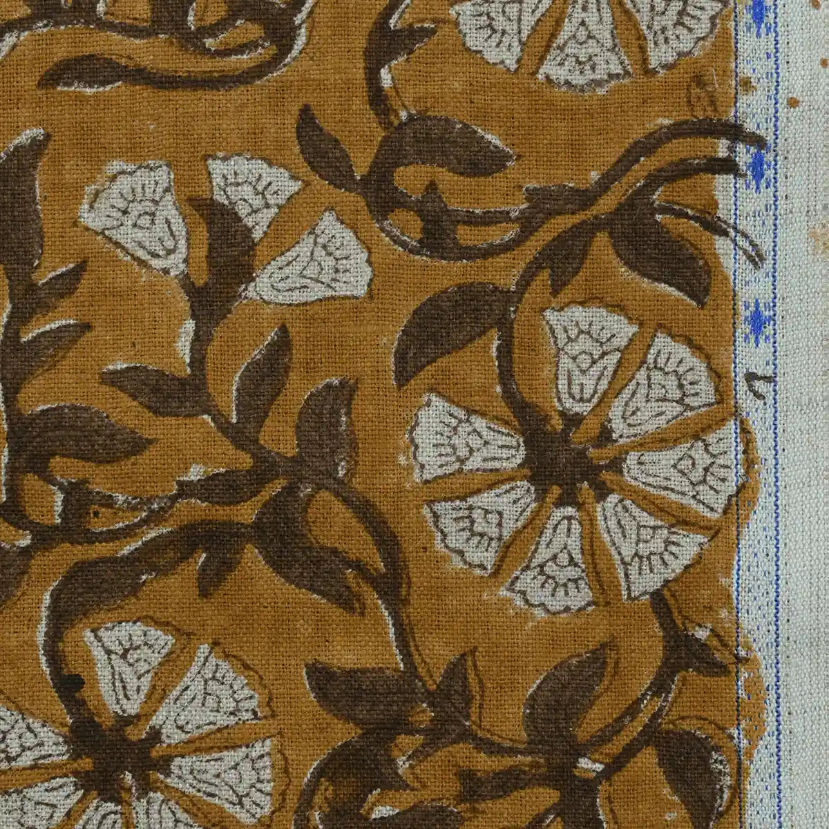 Tilda Hand Block Linen Fabric