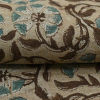 Tilda Hand Block Linen Fabric