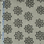 Toby Hand Block Printed Upholstery Linen Fabric