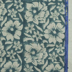 ZAFFRA Hand Block Print Designer Linen Fabric For Upholstery, Curtains