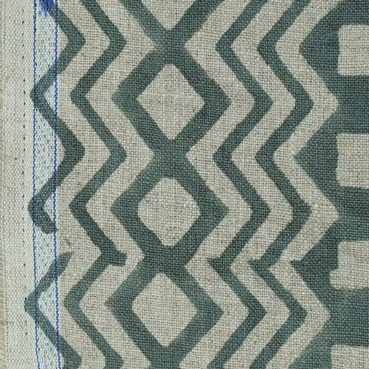 Etta Printed Linen Fabric