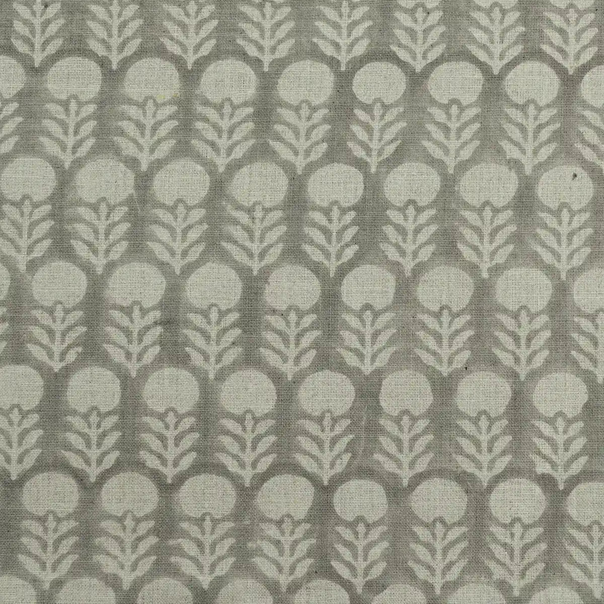 Edison Hand Block Printed Indian Linen Fabric