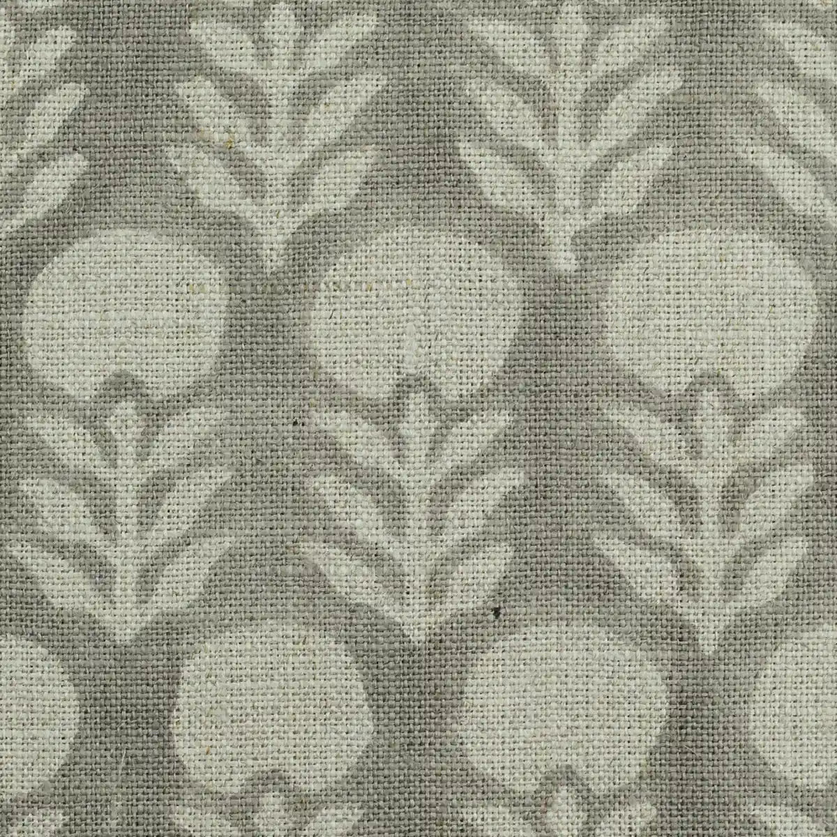 Edison Hand Block Printed Indian Linen Fabric