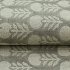 Edison Hand Block Printed Indian Linen Fabric