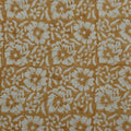 ZAFFRA Hand Block Print Designer Linen Fabric For Upholstery, Curtains