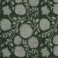 Howard Block Print Linen Fabric By Yard Swatch fabric swatch