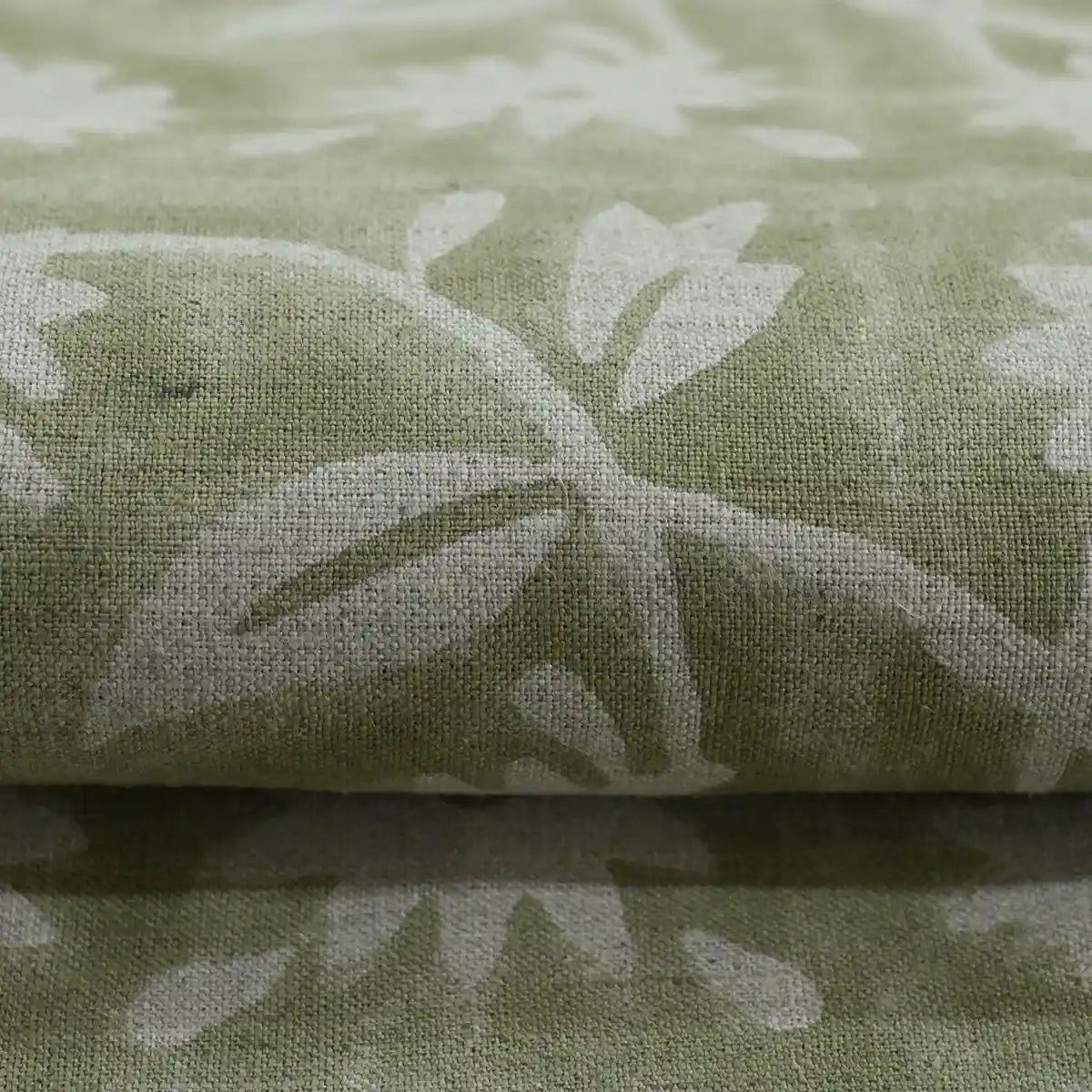 Hayley Hand Block Printed Linen