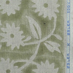 Hayley Hand Block Printed Linen