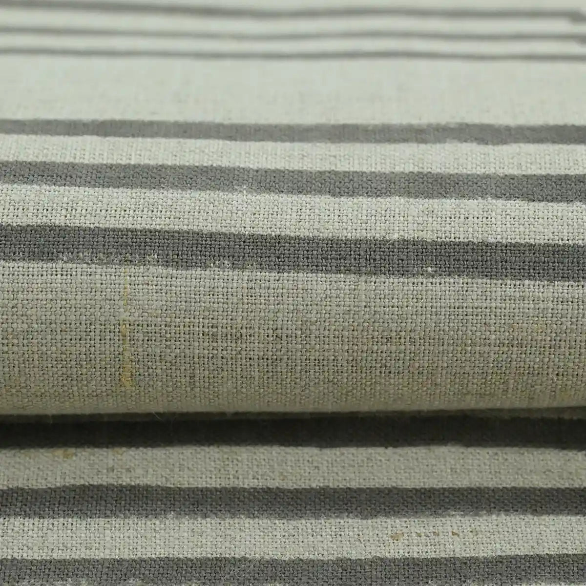 Thelma Hand Block Printed Linen Fabric for Upholstery, Curtains and more