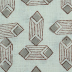 Papier Print Flower Heavy Linen Fabric