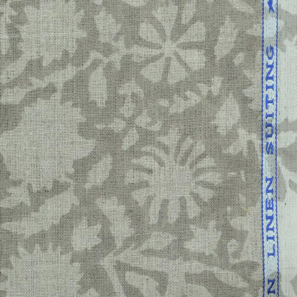 Bradley Hand Block Printed Linen Upholstery Fabric