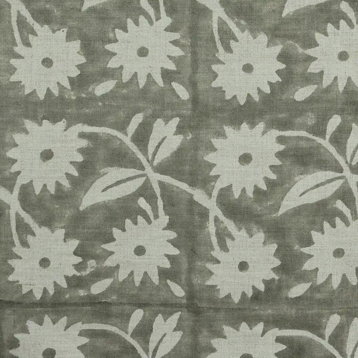 Hayley Hand Block Printed Linen
