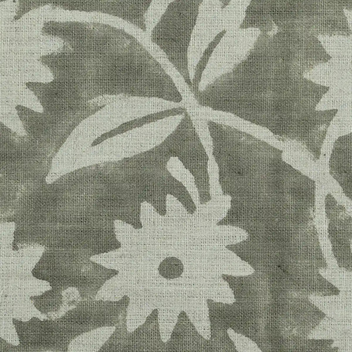 Hayley Hand Block Printed Linen