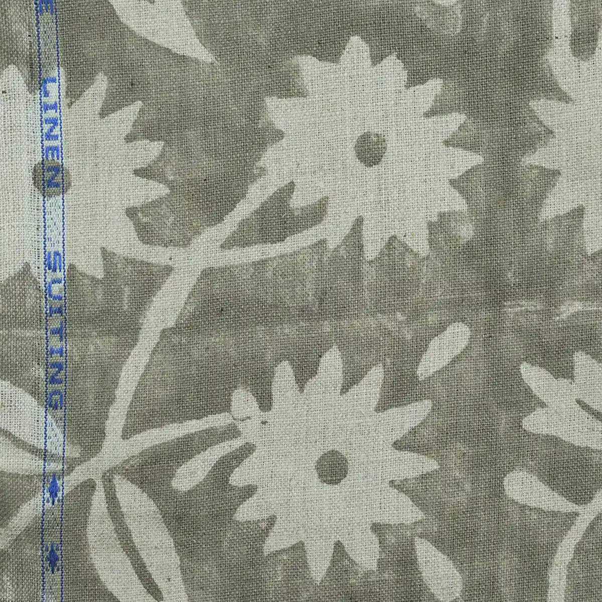 Hayley Hand Block Printed Linen