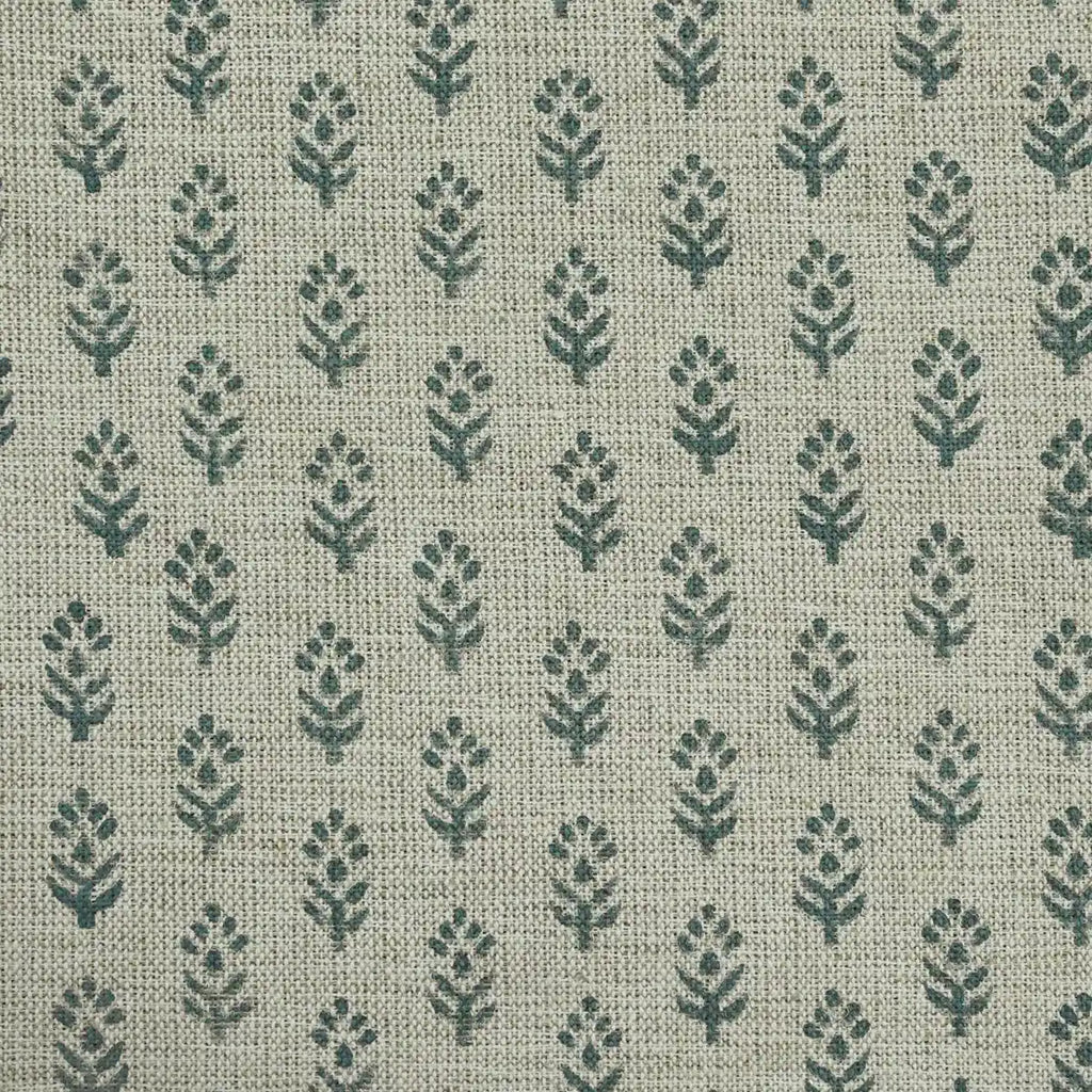 Sophia Block Print Linen Fabric