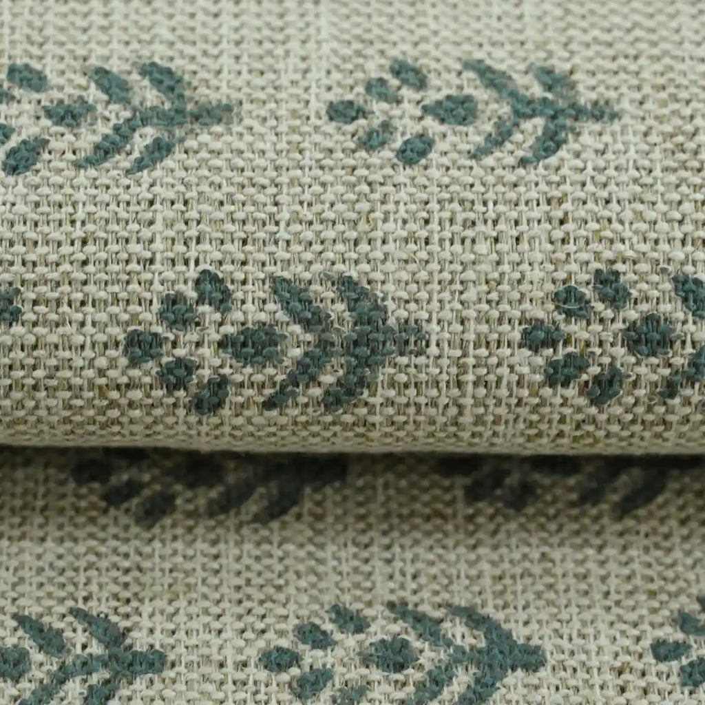 Sophia Block Print Linen Fabric