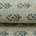 Sophia Block Print Linen Fabric