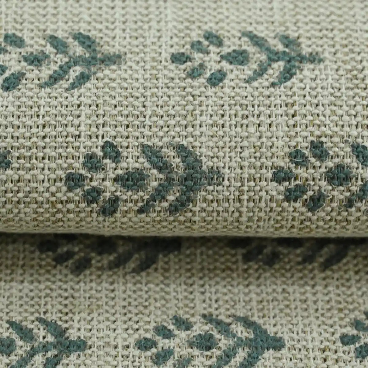 Sophia Block Print Linen Fabric