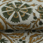 Agnes Hand Block Printed Lenin Upholstery Fabric