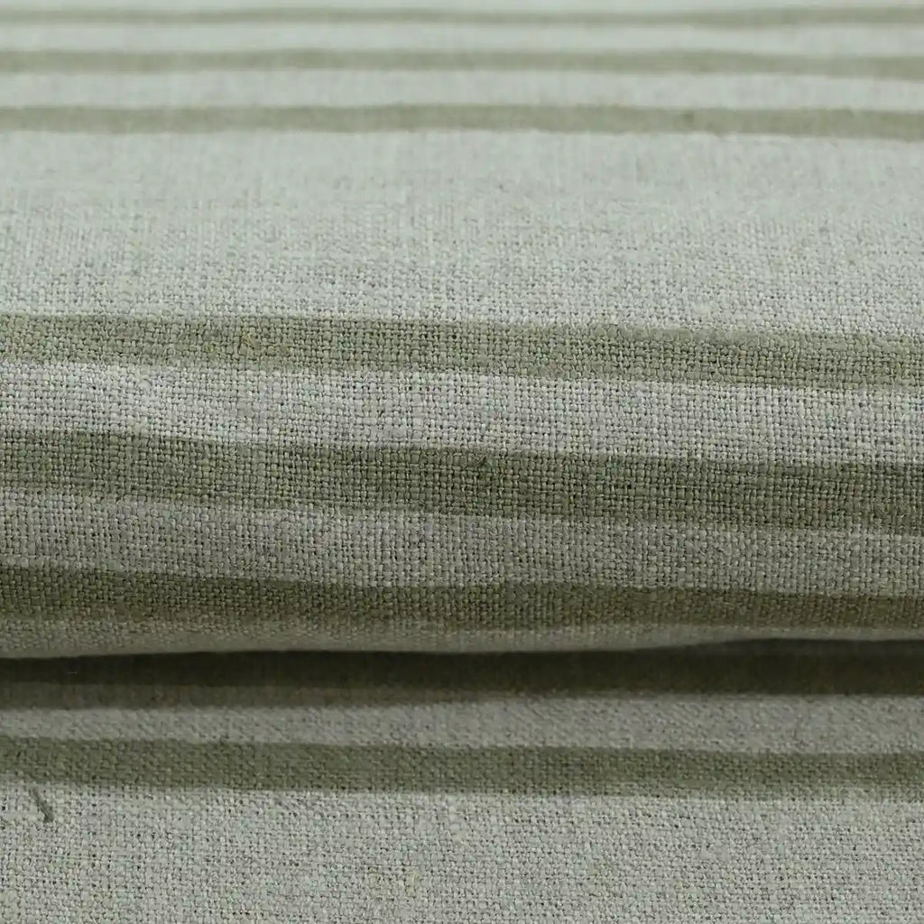 Thelma Hand Block Printed Linen Fabric for Upholstery, Curtains and more