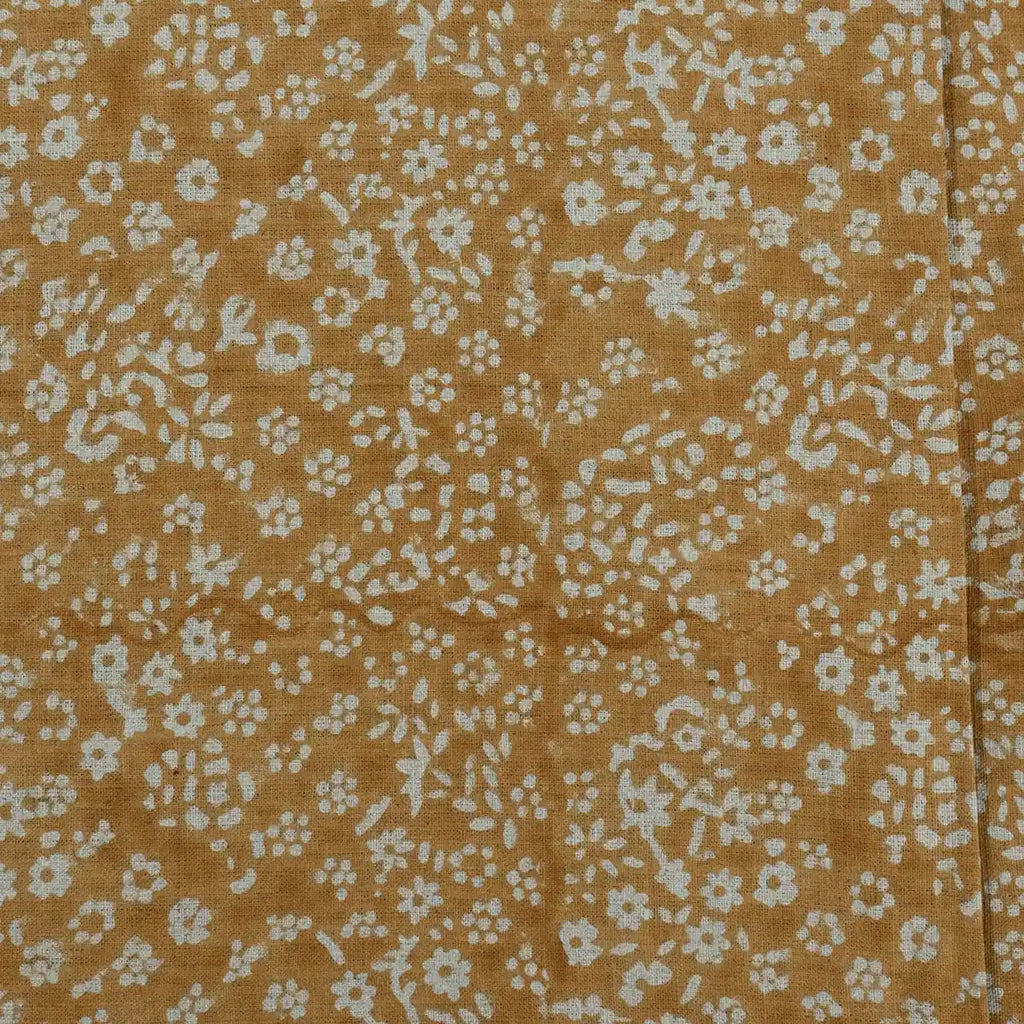 Lula Block Printed Linen Fabric