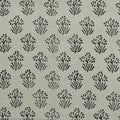 Aster Hand Block Linen Fabric Swatch fabric swatch