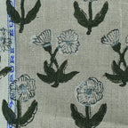 Amelia Premium Hand Block Printed Linen