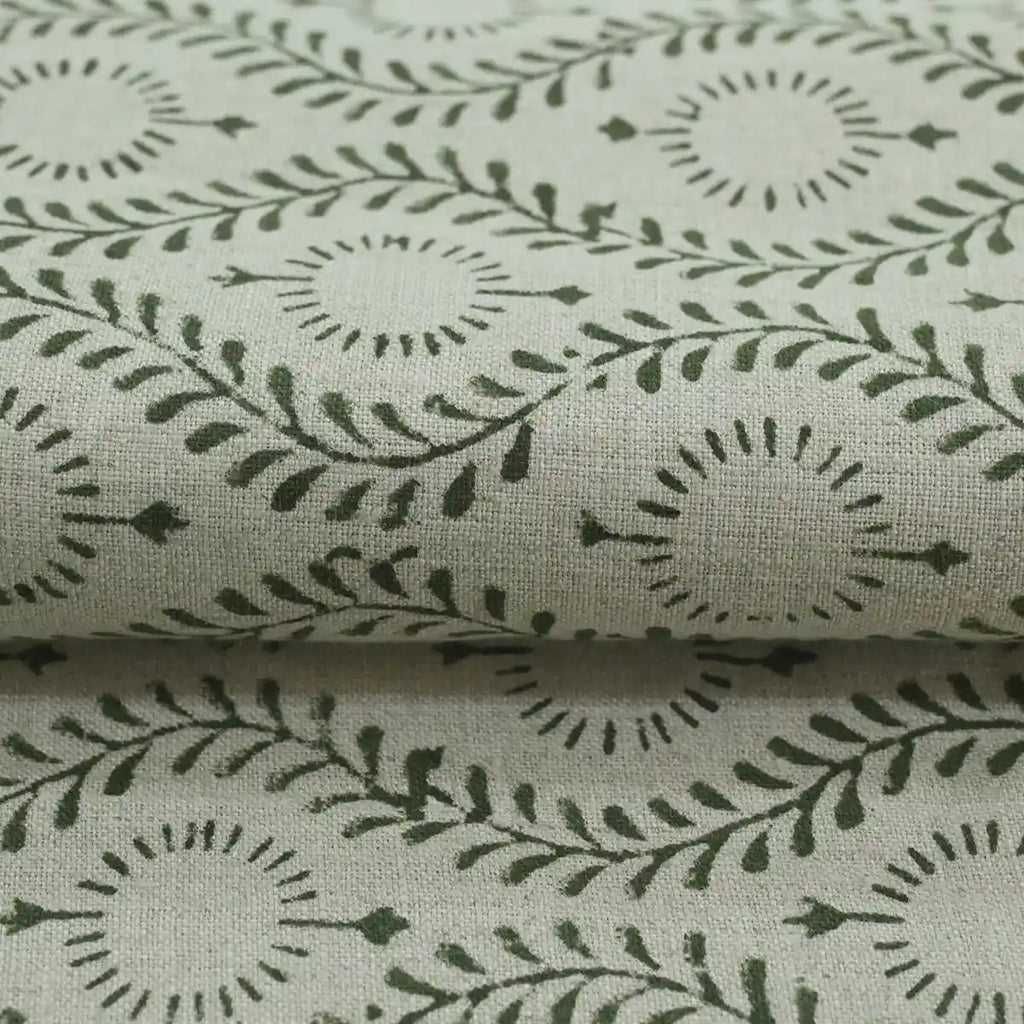 Andrea Handloom Linen Fabric for Upholstery