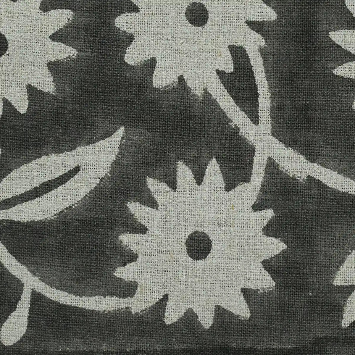 Hayley Hand Block Printed Linen