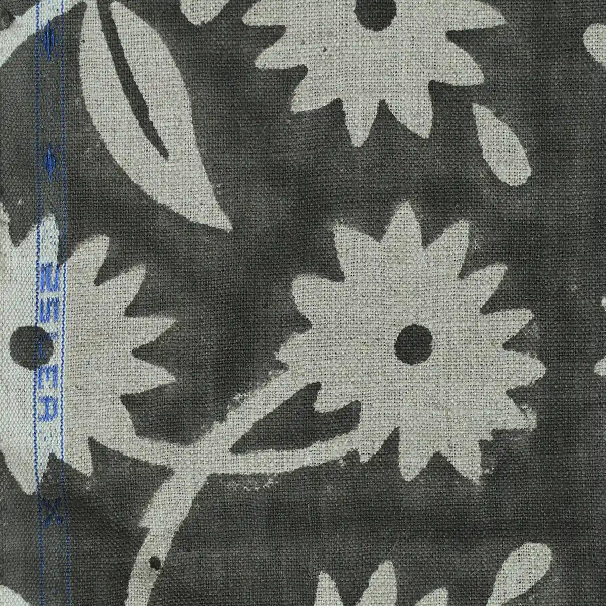 Hayley Hand Block Printed Linen