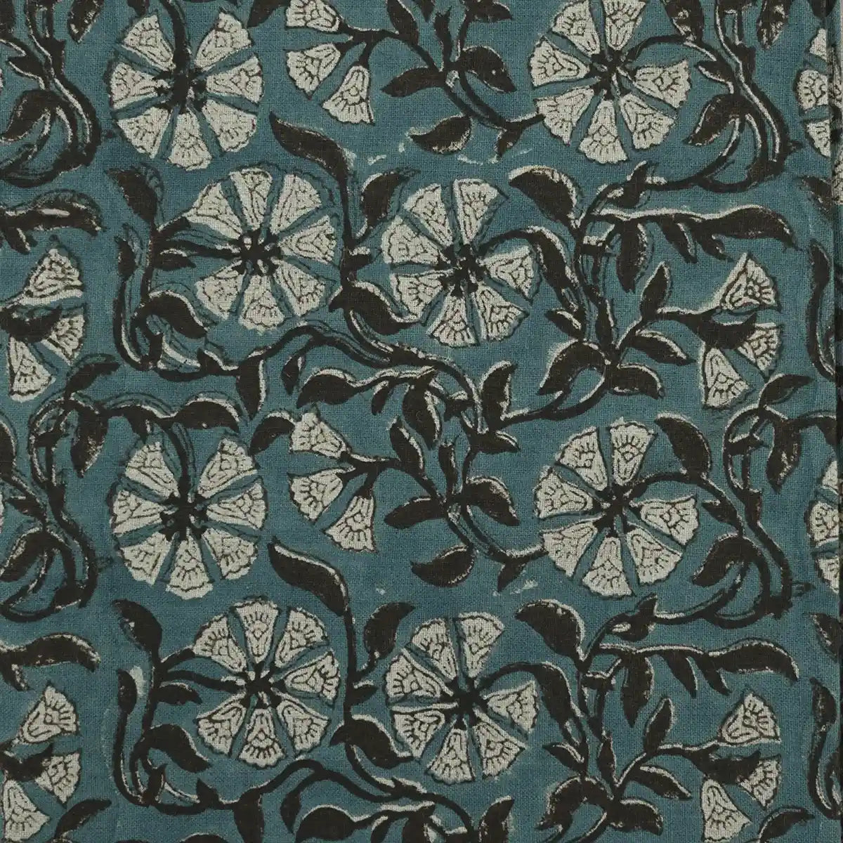 Tilda Hand Block Linen Fabric